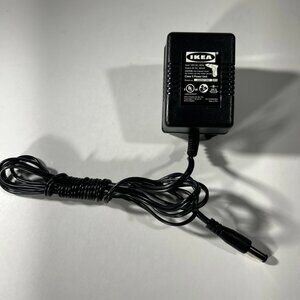 Ikea OEM 120V to 6 V DC Adapter Power Supply for FIXA Screw Driver 2 Prong Black